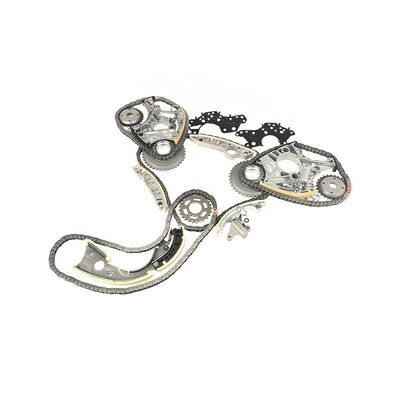 Componenti del motore per autoveicoli kit di catena di cronometraggio accessori 06E109218AQ kit di catena di cronometraggio per Audi C6 A4 A6 A8 2.4 3.2