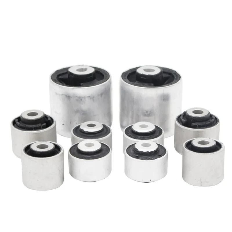 Casse di gomma di sospensione per auto Casse di controllo per braccio per Audi A4 A5 A6 A7 Q5 A8 RS 8K 4G 4H Chassis dieci pezzi per set